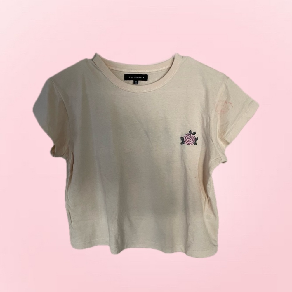 Cropped Graphic T.